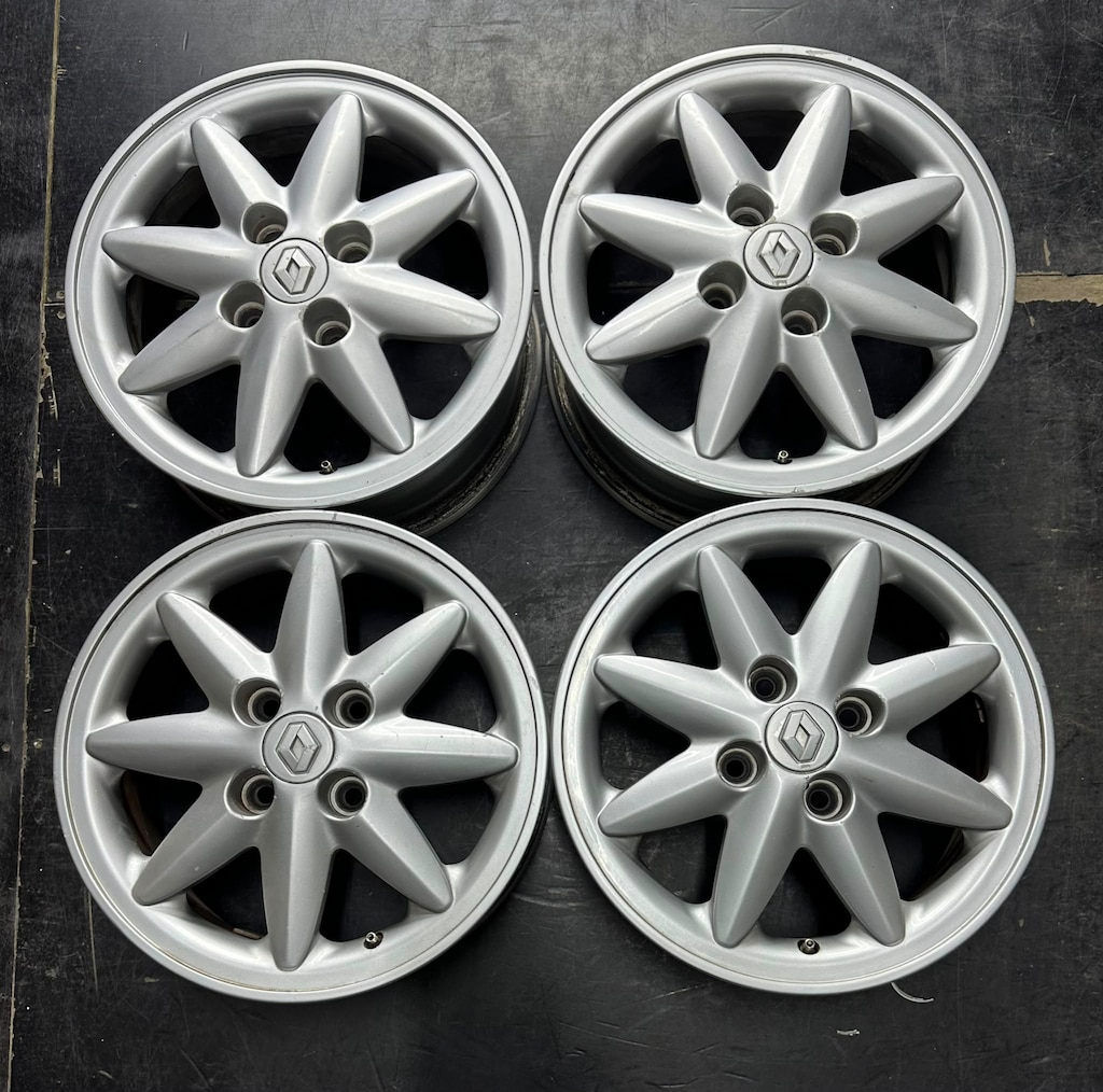 4x100 14 J5.5 ET35 ORJİNAL RENAULT CLİO JANT TAKIMI - 2