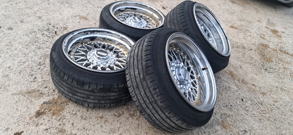 16 İNÇ. 4×100 BBS. KROM. LASTİKLER. TEMİZ 45 YANAK - 2