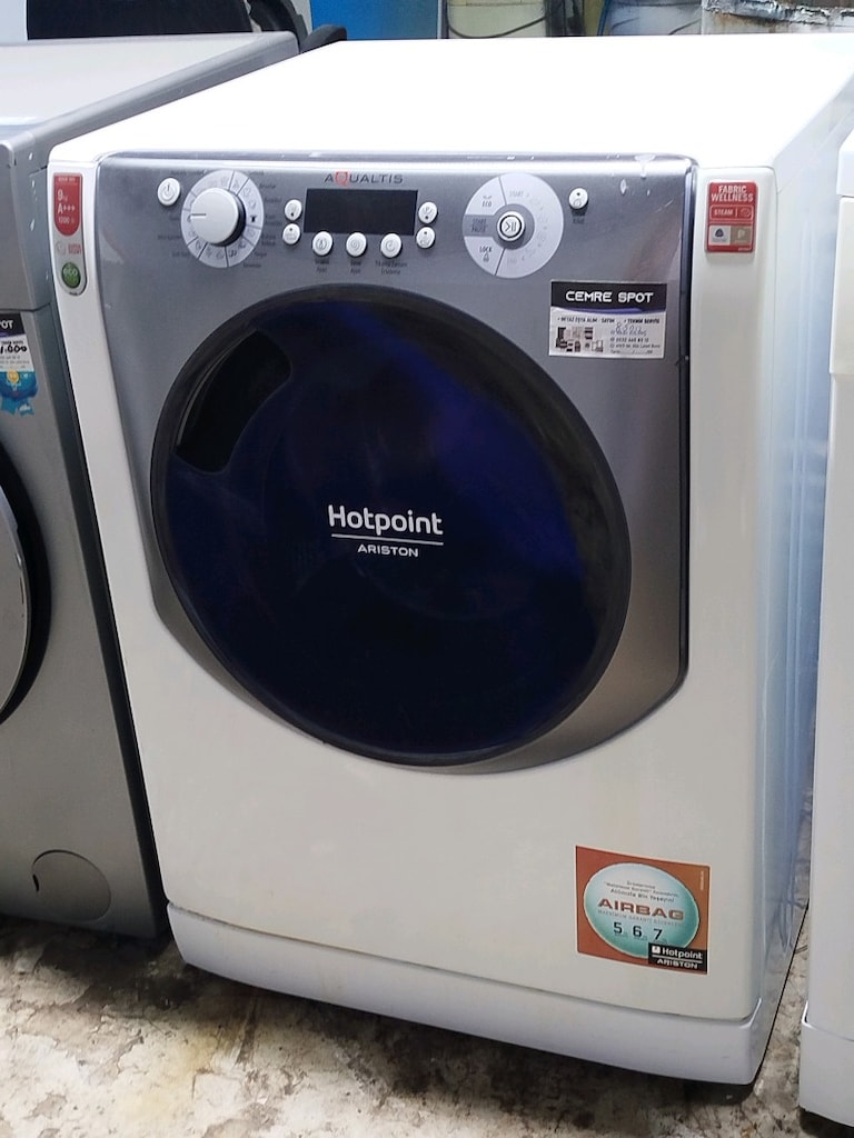 AQUALTİS 9 KG ÇAMAŞIR MAKİNESİ İZMİR İÇİ 3 AY GARANTİMİZ VARDIR - 8