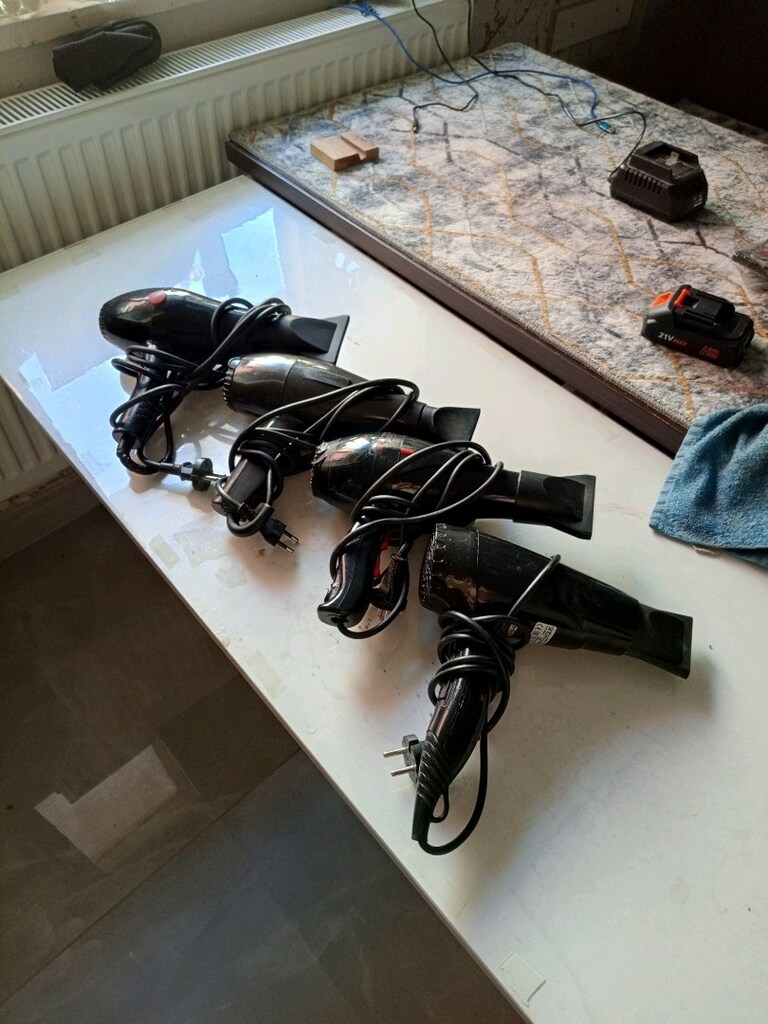 çalışır durumda fön makinesi saç kurutma makinesi - 6