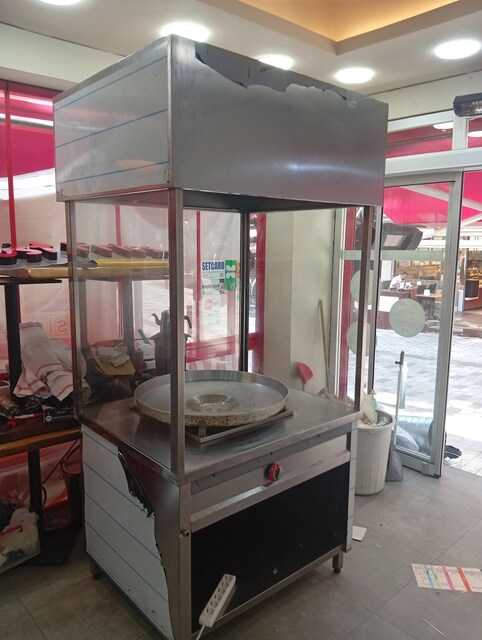 Tantuni tezgâhı doğalgazlı