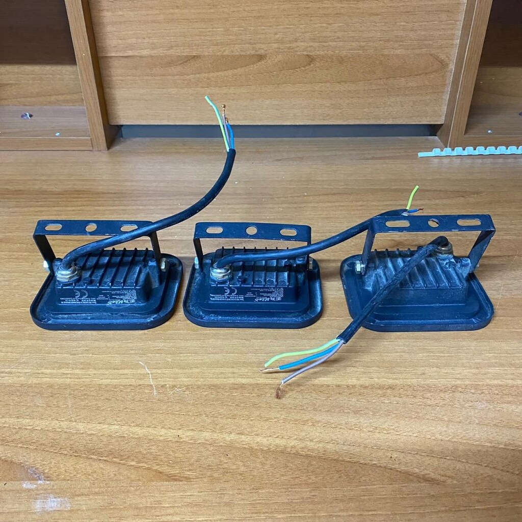 Erkled 10w projektör beyaz mavi kırmızı - 5