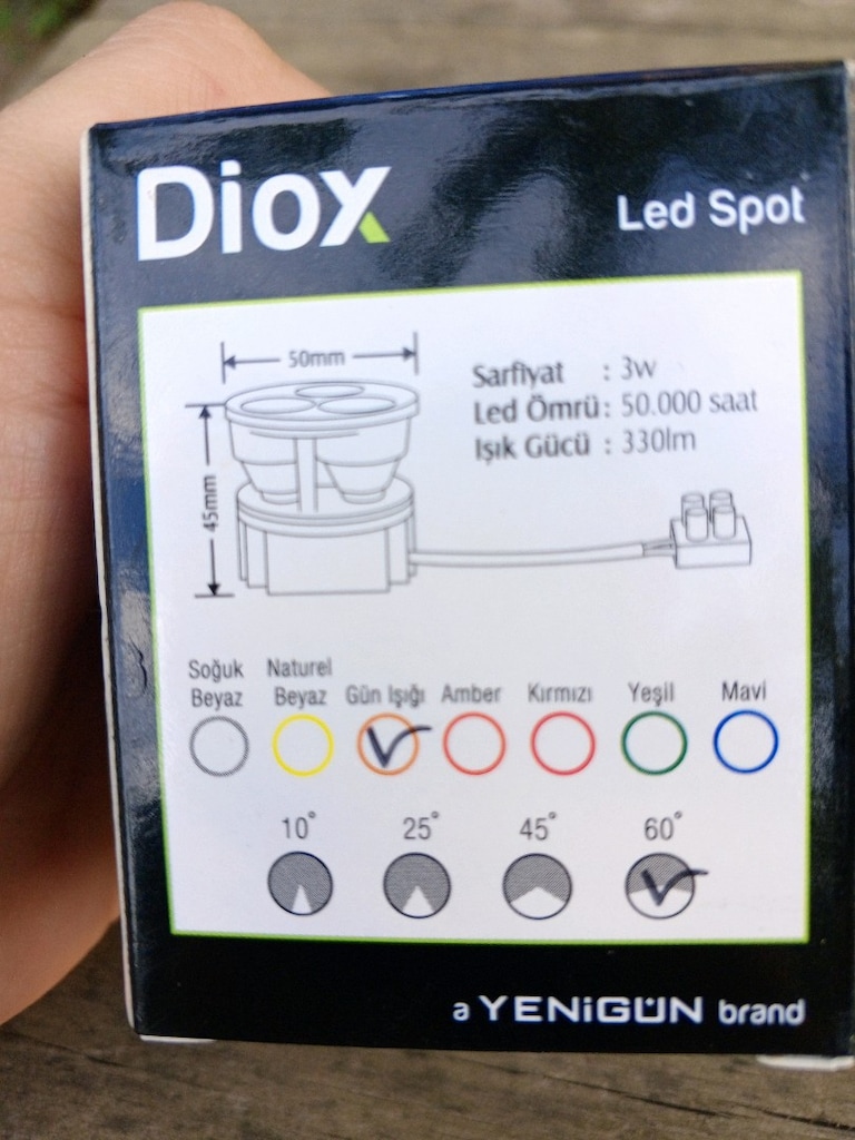 diox led spot - 3