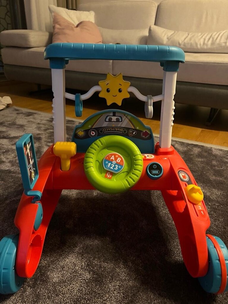 Fisher Price İlk Arabam Çift Yönlü Yürüteç - 2
