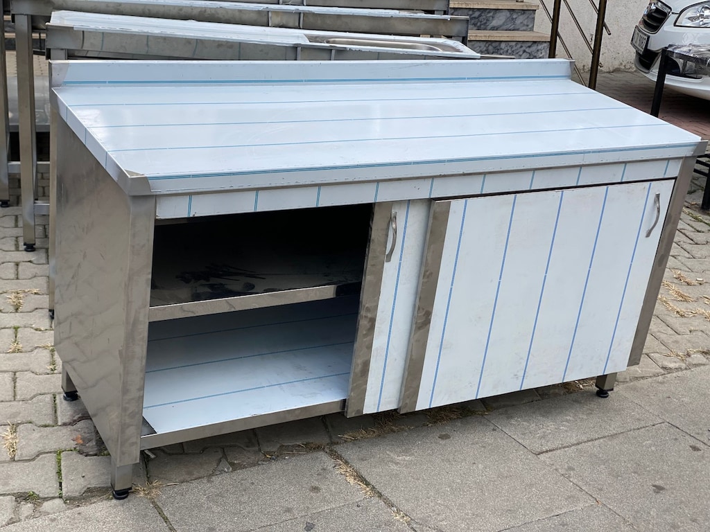 SÜRGÜ KAPAKLI KAPALI ÇALIŞMA TEZGAHI PASLANMAZ 8.750 TL BAŞLAYAN FİYAT - 3