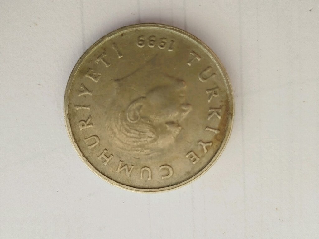 koleksiyon eski para 1989 basım madeni para Merzifonda - 4
