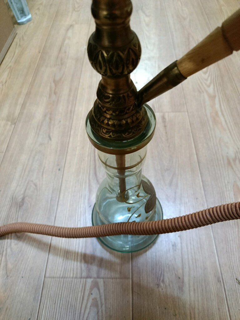 Döküm pirinç nargile sifir orta - 2