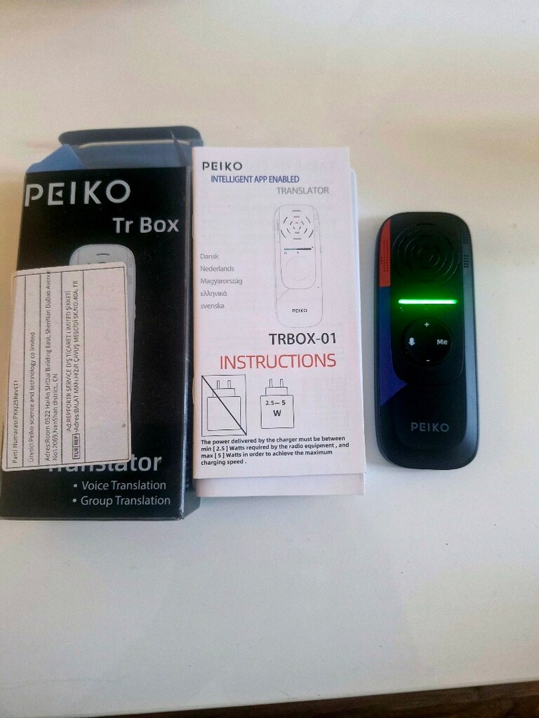 PEIKO TRBOX TRANSLATÖR ÇEVİRİCİ - 3