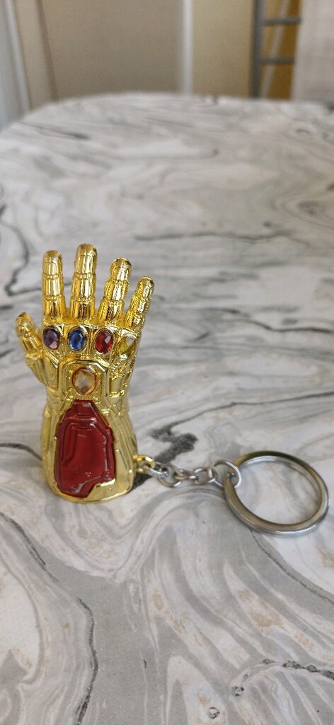 IRONMAN SONSUZLUK ELDİVENİ ORJİNAL MARVEL ANAHTARLIK SIFIR ÜRÜNDÜR - 8