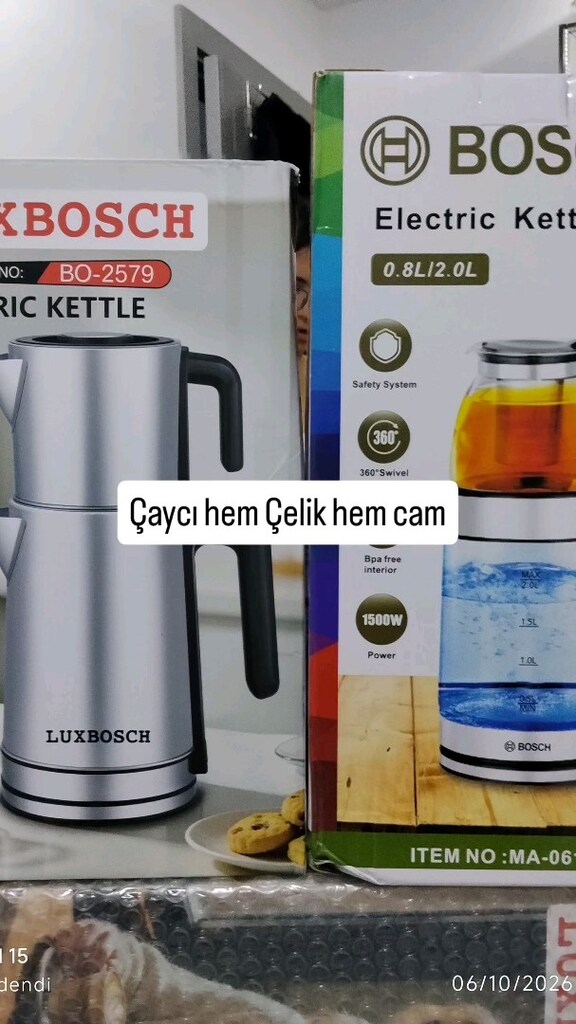 çaycı ...ister cam ..ister çelik - 2