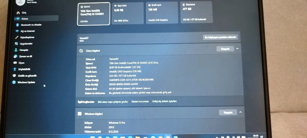 Lenovo Ideapad Slim 3 15Irh10 Lettop - 6