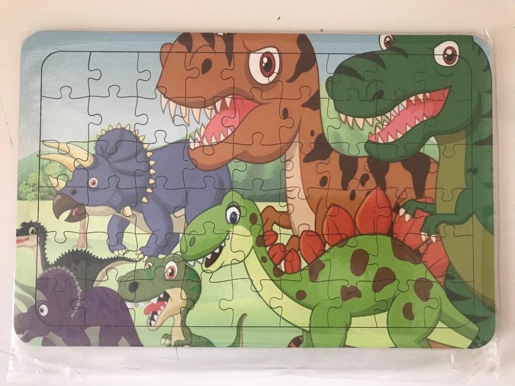 54 parça ahşap puzzle 8 adet - 3