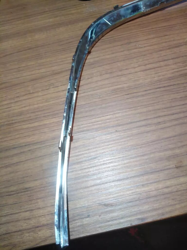 BMW E38 ÖN TAMPON SAĞ ÇITA NİKELAJ - 4