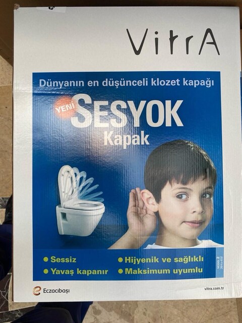 Vitra 085 Droplast Yavaş Kapanır Klozet Kapağı