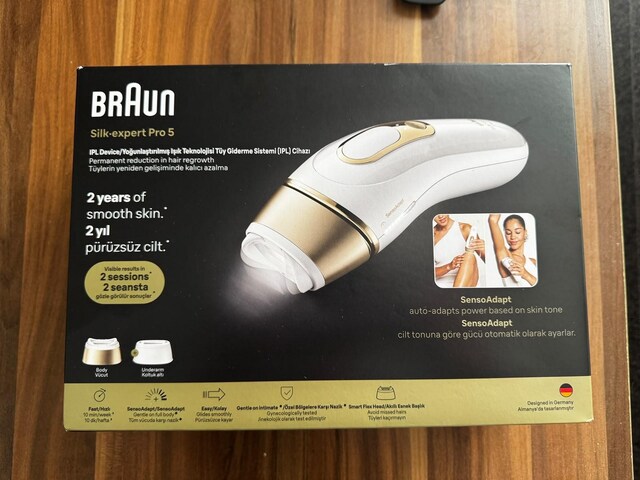 Sıfır Faturalı Braun Silk Expert Pro 5 IPL Lazer Epilasyon