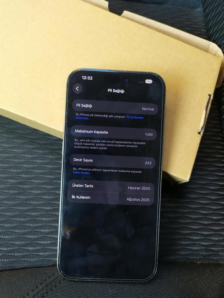 iPhone 16 Pro Max 256 YD - Değişensiz / Tamamen Orijinal / Pil %99 - 3
