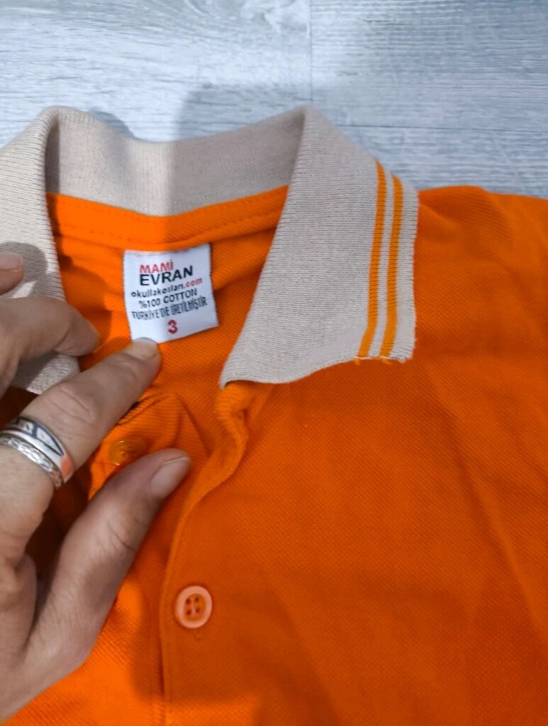 okul polo yaka tişört - 6