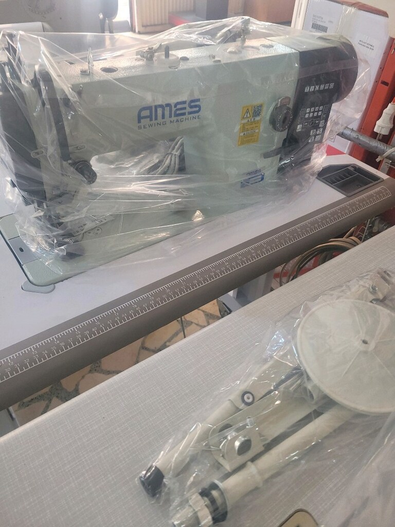 Ames çift papuç deri makinesi - 3