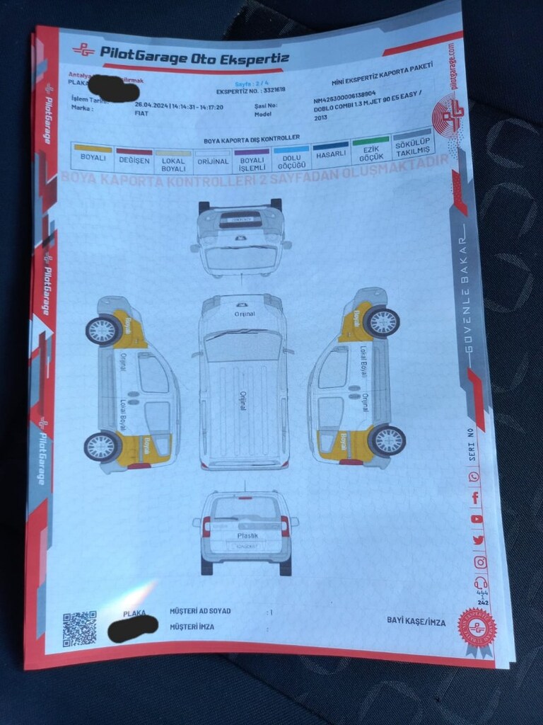2013 model fiat doblo temiz - 6