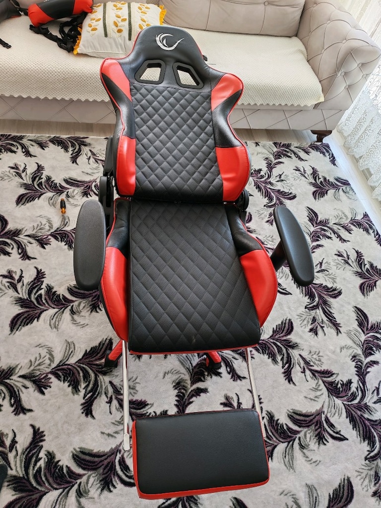 Rampage KL-R61 Styles Serisi Oyuncu Koltuğu Kırmızı - 2