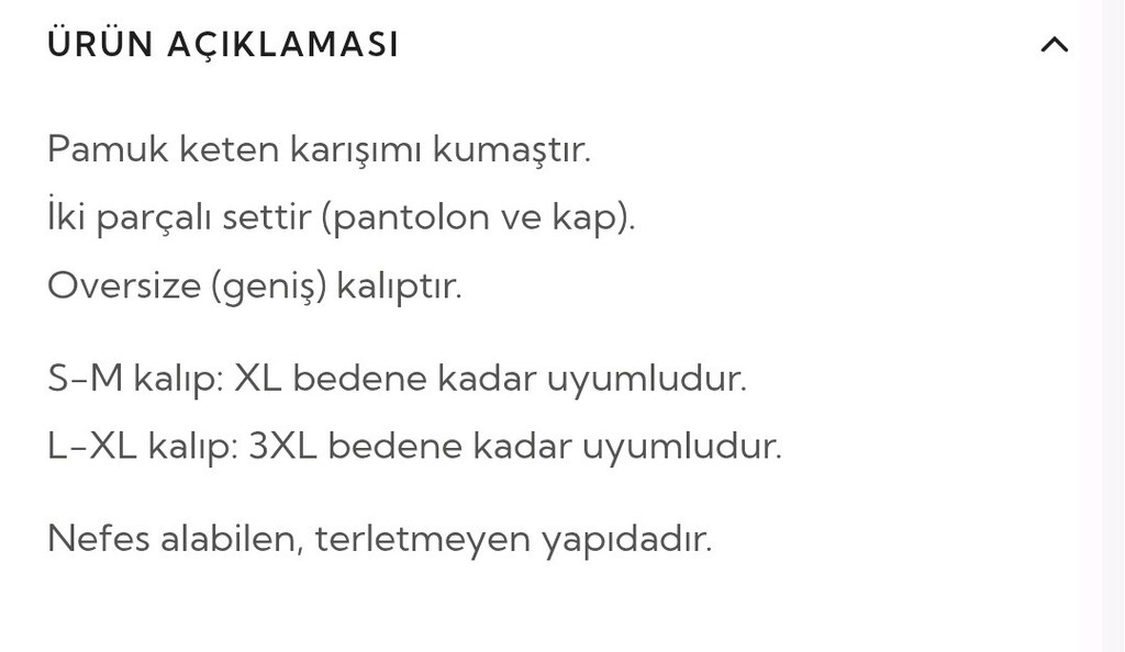 L/XL İKİLİ TAKIM - 6