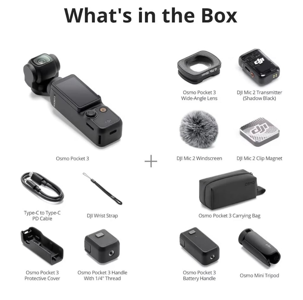 DJI OSMO POCKET 3 Creator Combo Sıfır - 2