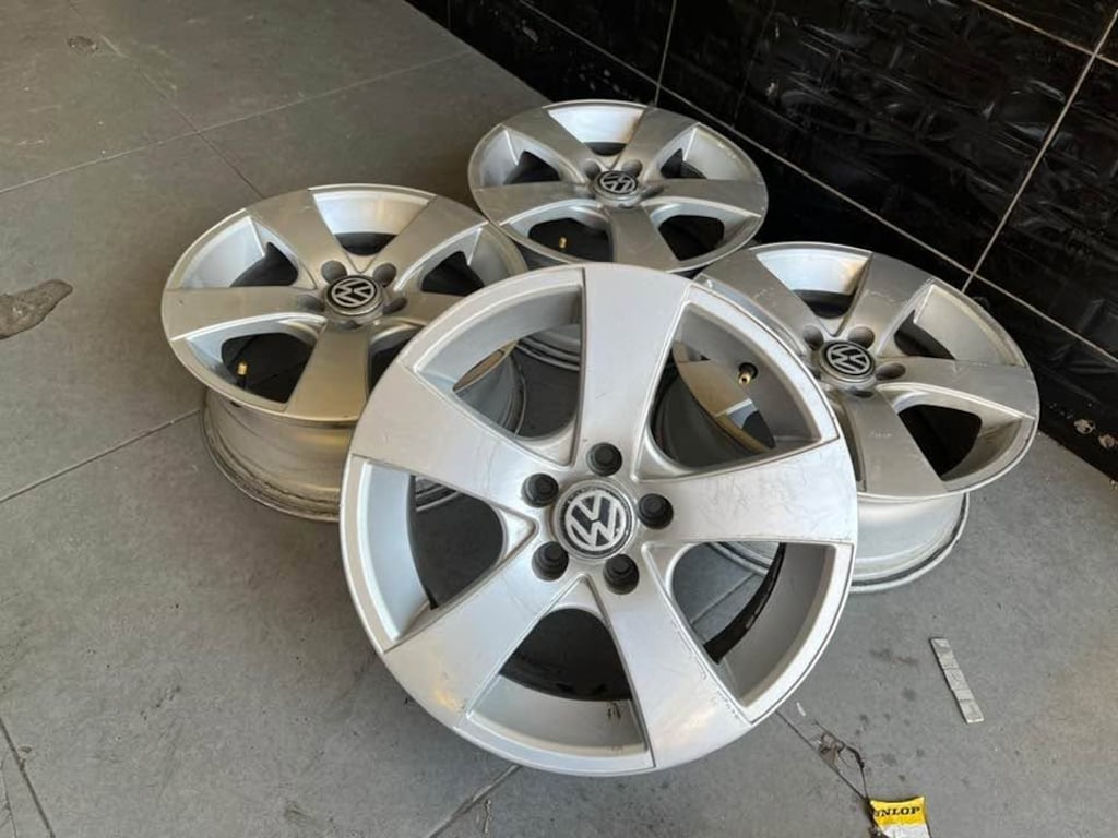 15 JANT 5X100 VW POLO BORA SEAT İBİZA FİAT EGEA SIFIR GİBİ TAKIM - 3