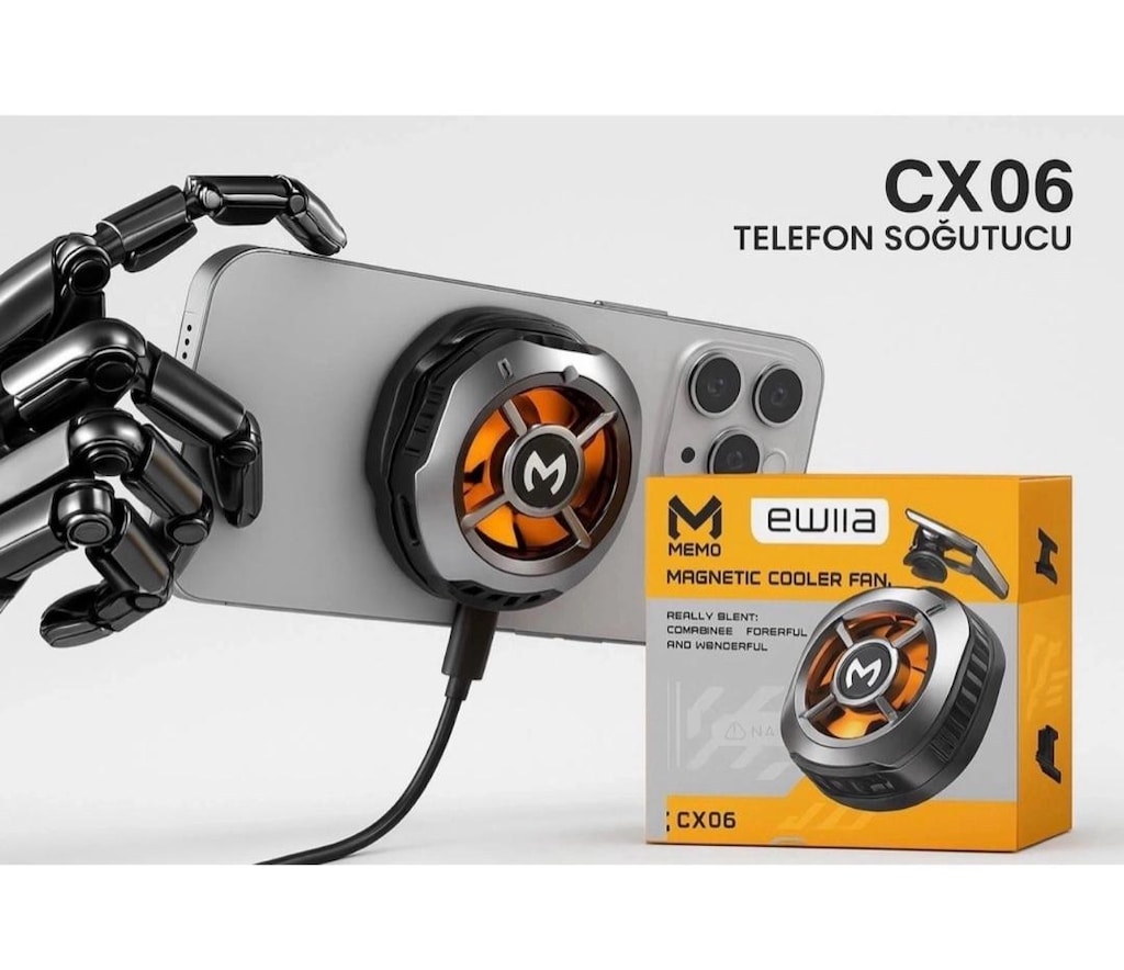 Memo CX06 15W Telefon Sogutucu Magsafeli - 3