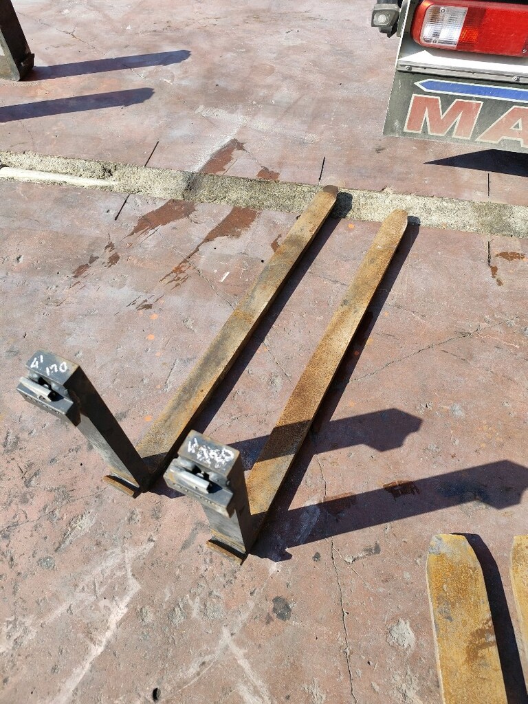 BOLZONİ MARKA ALMAN MALI 41 AYNA 120 CM FORKLİFT BIÇAK ÇATAL TIRNAK - 2
