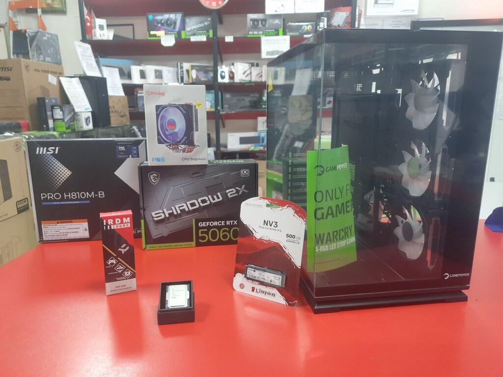69,999₺ - TÜM KARTLAR 2 TAKSİT- AKVARYUM CAM KASALI SIFIR PC'LER - 4