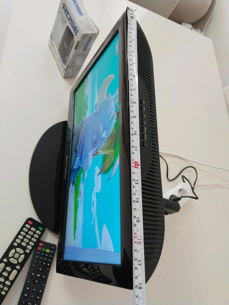 Skytech full HD TV mutfak balkon bahçe için uygun ekran ölçüleri resim - 7