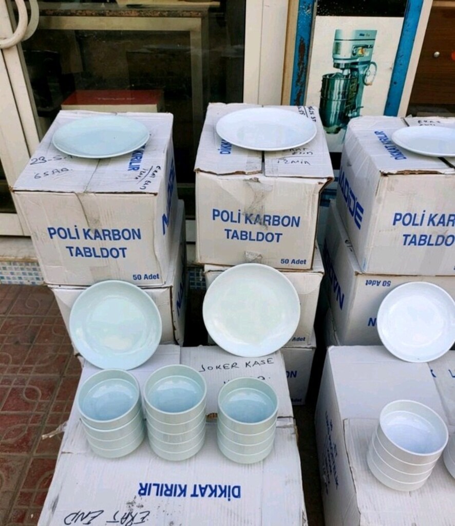melamin tabak melamin tabldot servis tabağı çorba kasesi meze tabağı - 6