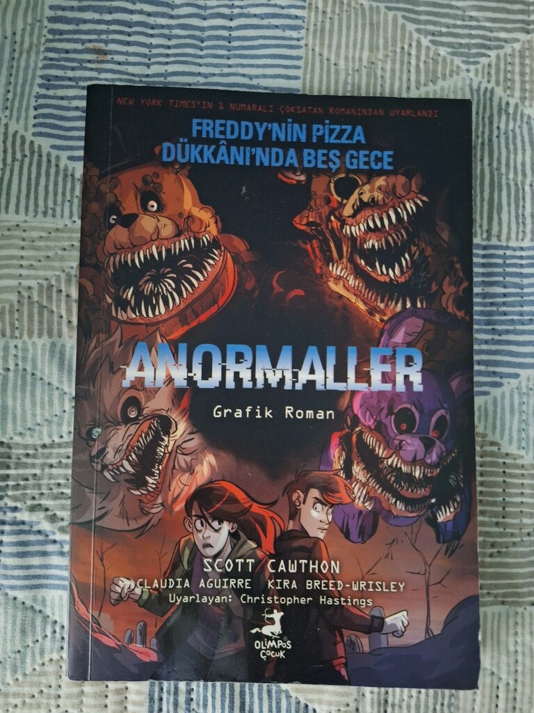 freddy'nın pizza dükkanında 5 gece, anormaller