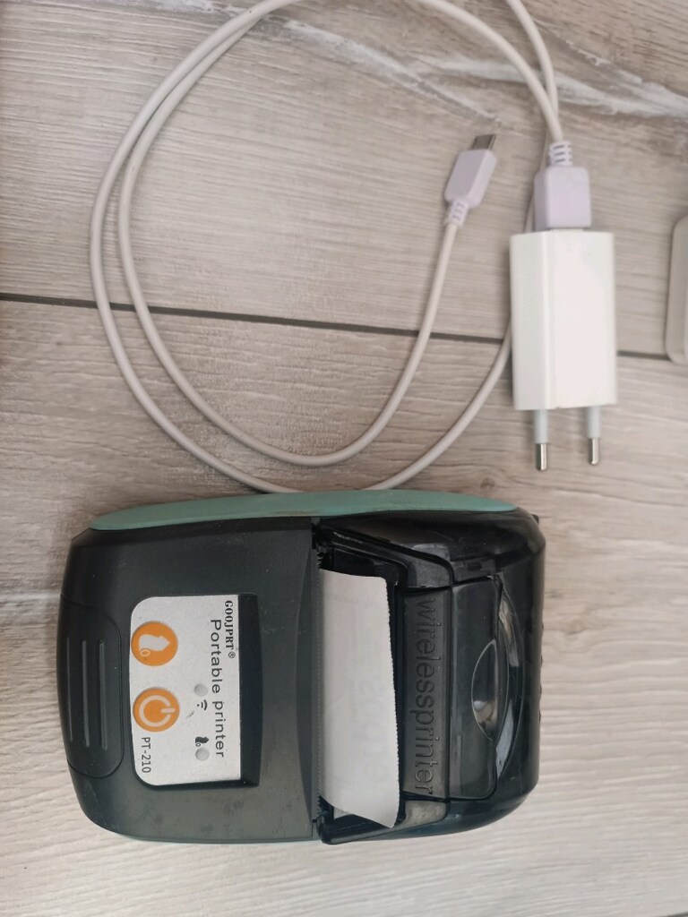 BLUETOOTH FİŞ ADİSYON YAZICI TERMAL MİNİ ŞARJLI - 3