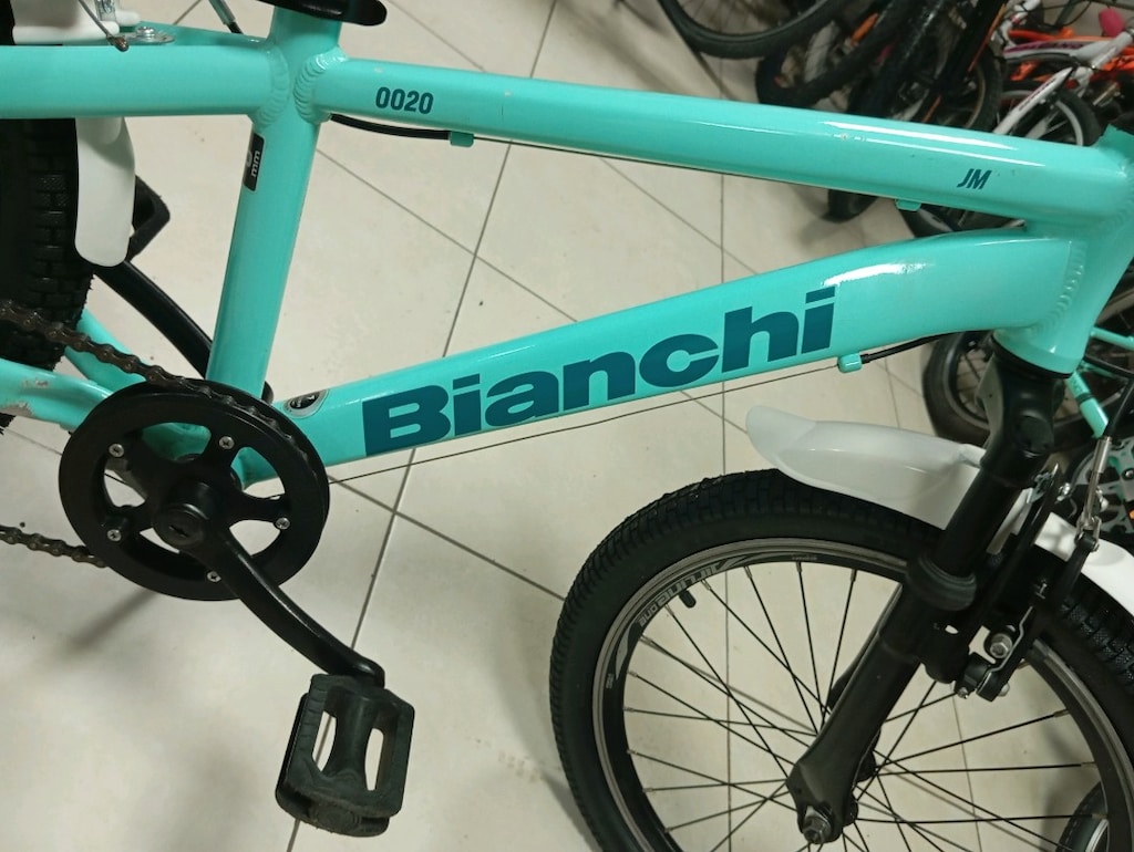 SIFIR GİBİ BİANCHİ 20 JANT ALÜMİNYUM KADRO SHIMANO VİTES - 11