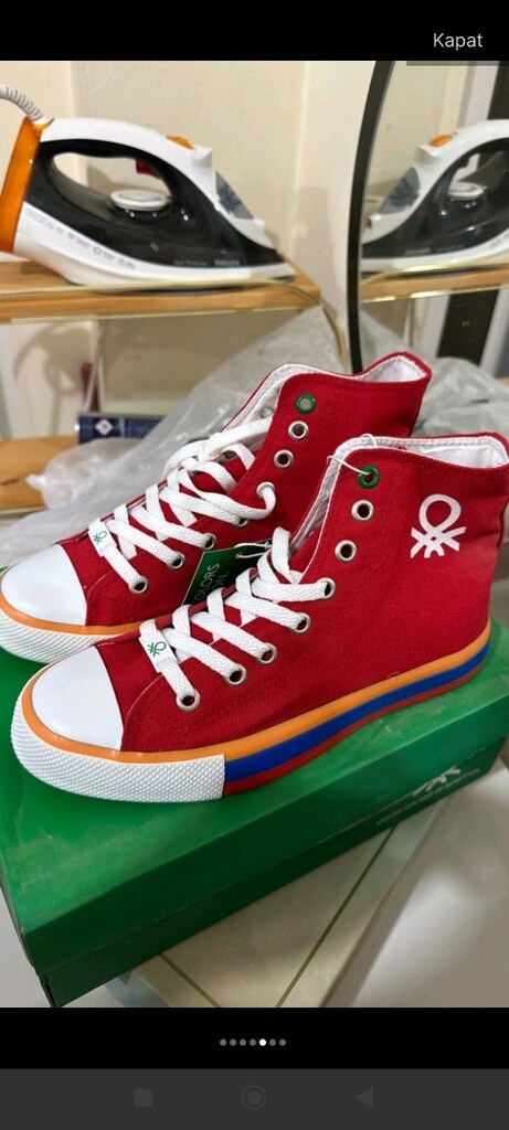 kırmızı Converse - 3