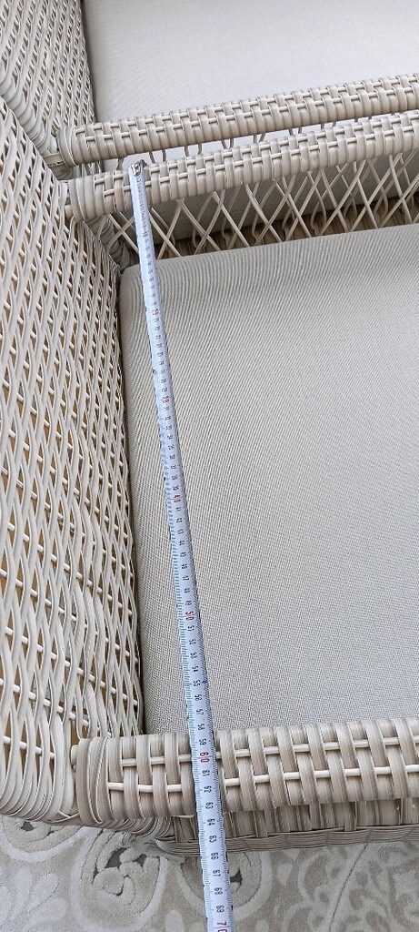 rattan mobilya acil satılık - 12