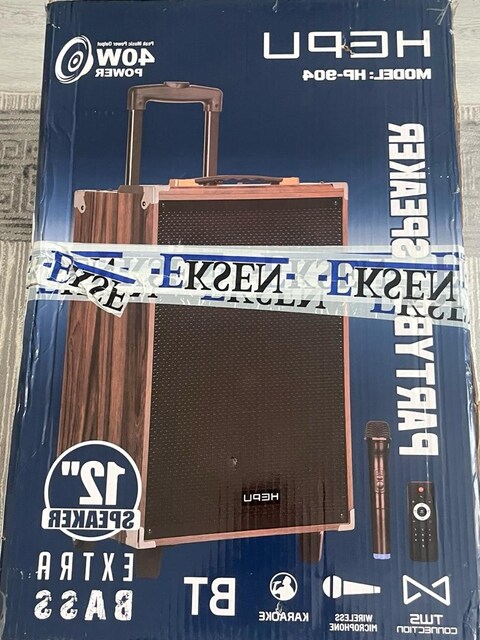 HEPU marka Partboy Speaker 40W amfi Hoparlör