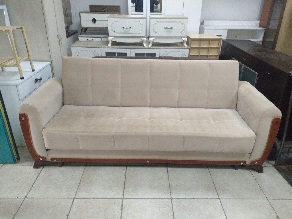 YUMOŞ MARKA ÇOK KALİTELİ SANDIKLI VE YATAKLI EŞ KANEPE - 11
