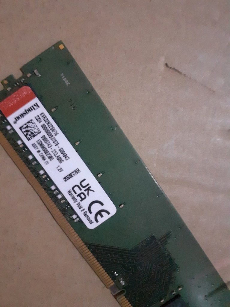 kingston 16 gb 3200 mhz ddr4 sdram bellek(takas var) - 2