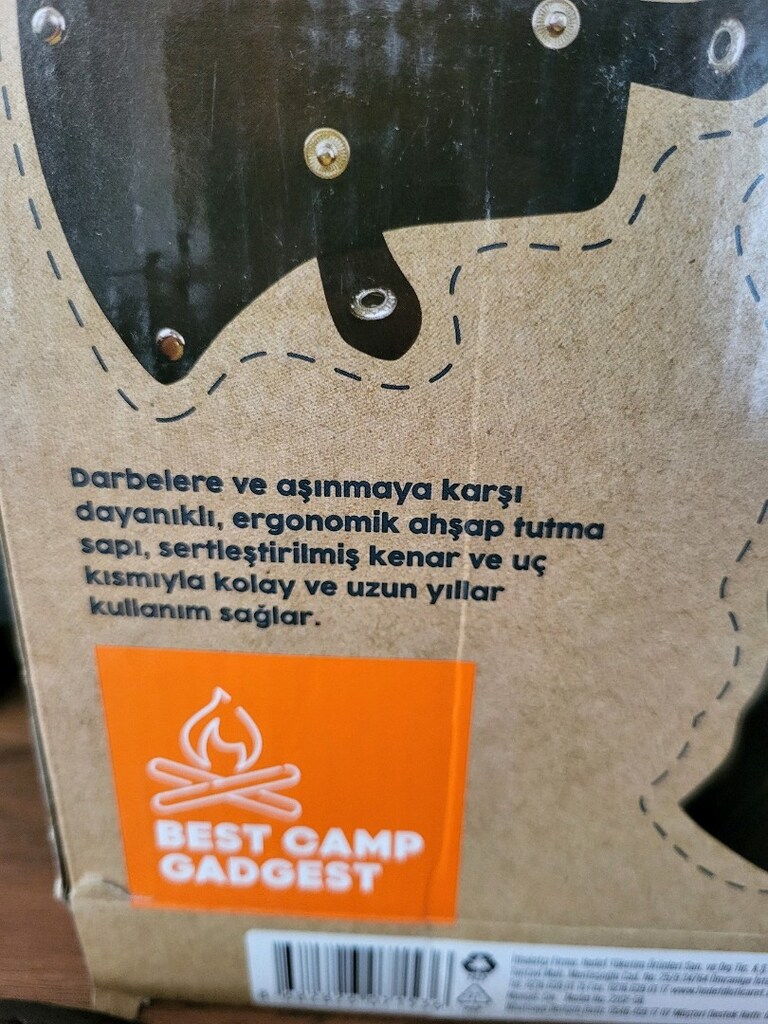 sıfır ahşap saplı balta - 3