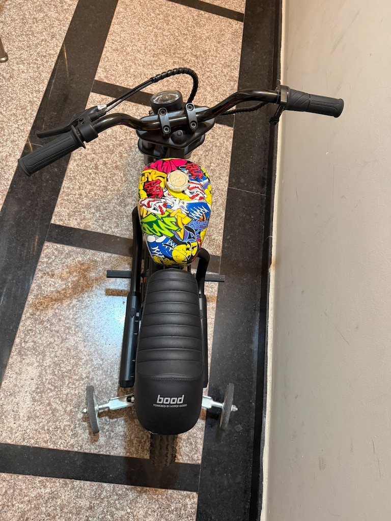 Bood elektrikli scooter mini çocuk motoru - 3