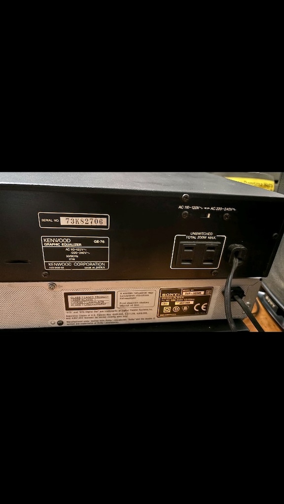 KENWOOD GE-76 STEREO GRAPHİC EQUALIZER - 8