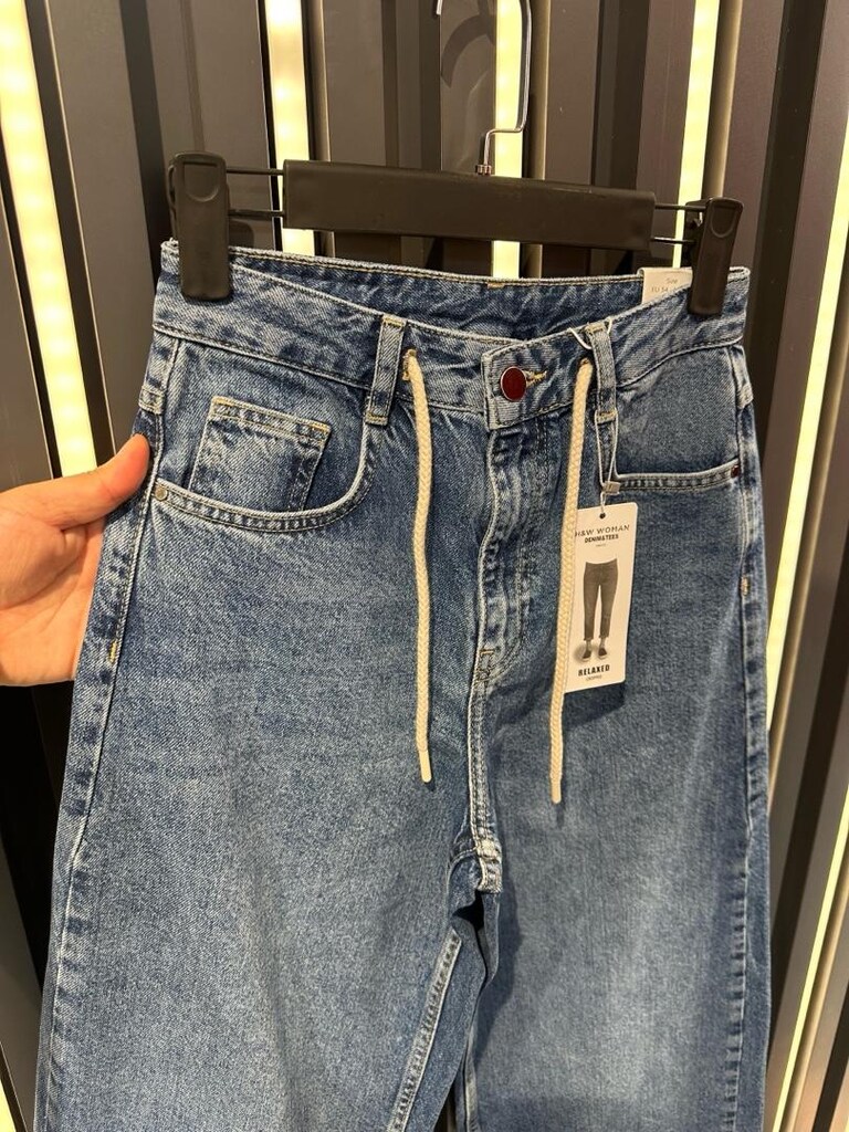 bayan Jeans Baggy kalıp