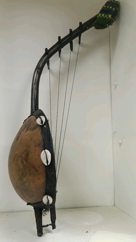 Antika şaman işi çalgı aleti - 5