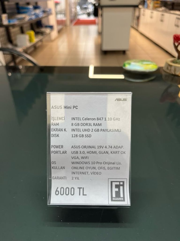 Asus Mini PC - Fi Bilgisayar - letgo'dan Sıfırından Uygun Fiyata Al