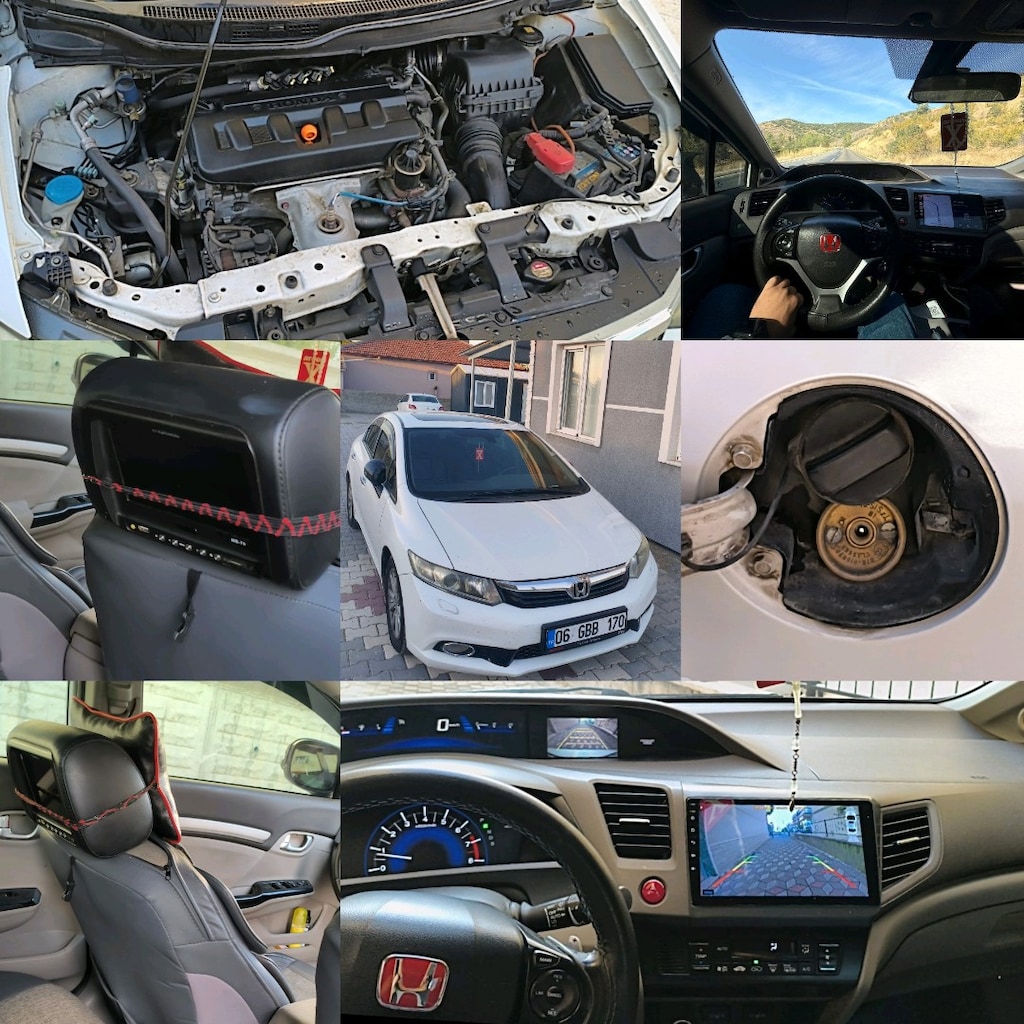 HONDA CİVİC FB7 2012 40.YIL LPG Lİ - 5