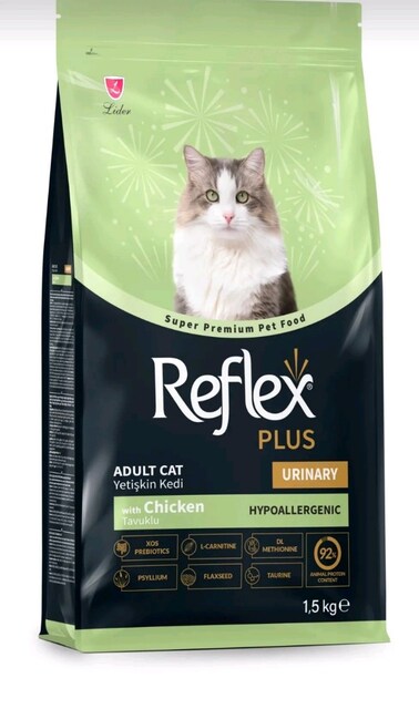 2 Paket Reflex Plus Kısır ve Urinary Kedi M.