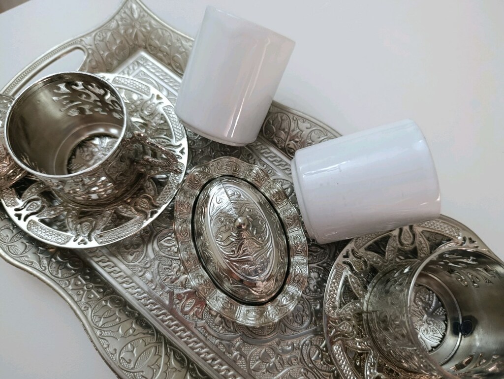 Osmanlı kahve fincan takımı - 5