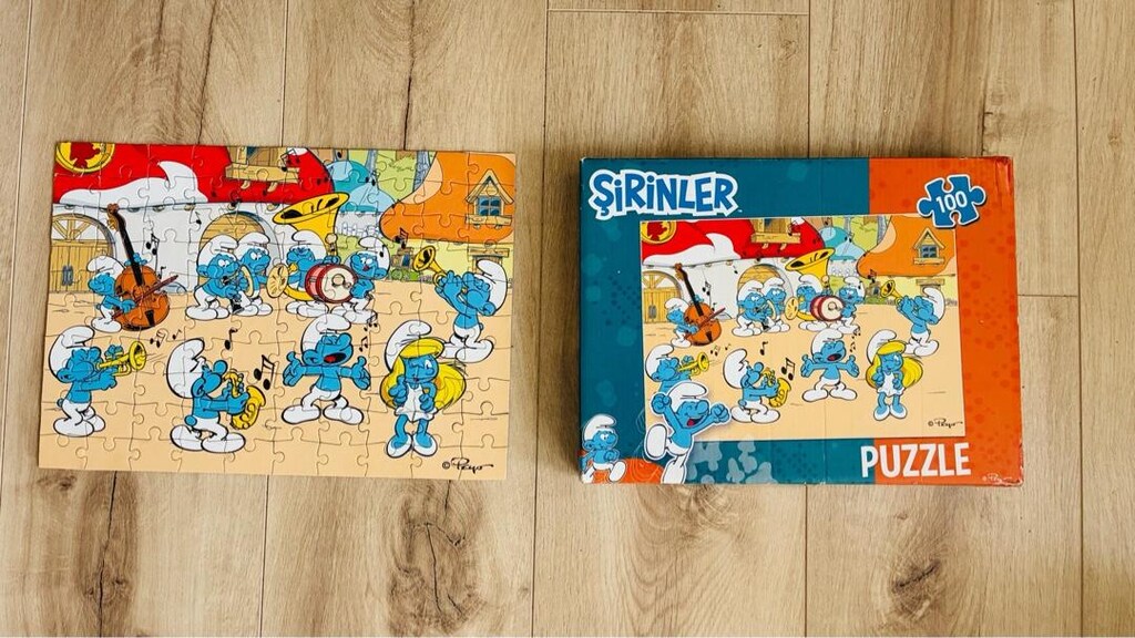 puzzle çocuk 100 parça - 4